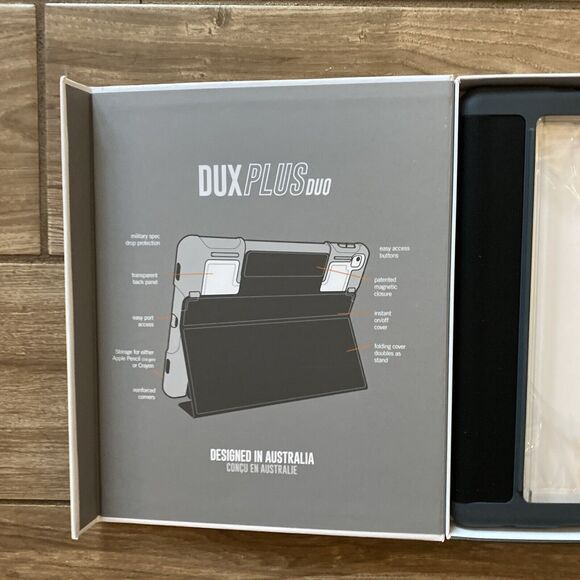 STM Case iPad 10.2” 7th, 8th, GEN DUX Plus Due Folio Case STM-222-236JU-01 - Picture 3 of 4